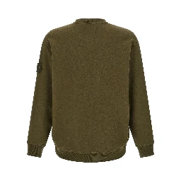 Bicolor Cotton Sweatshirt