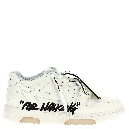 Bicolor Bovine Leather Sneakers