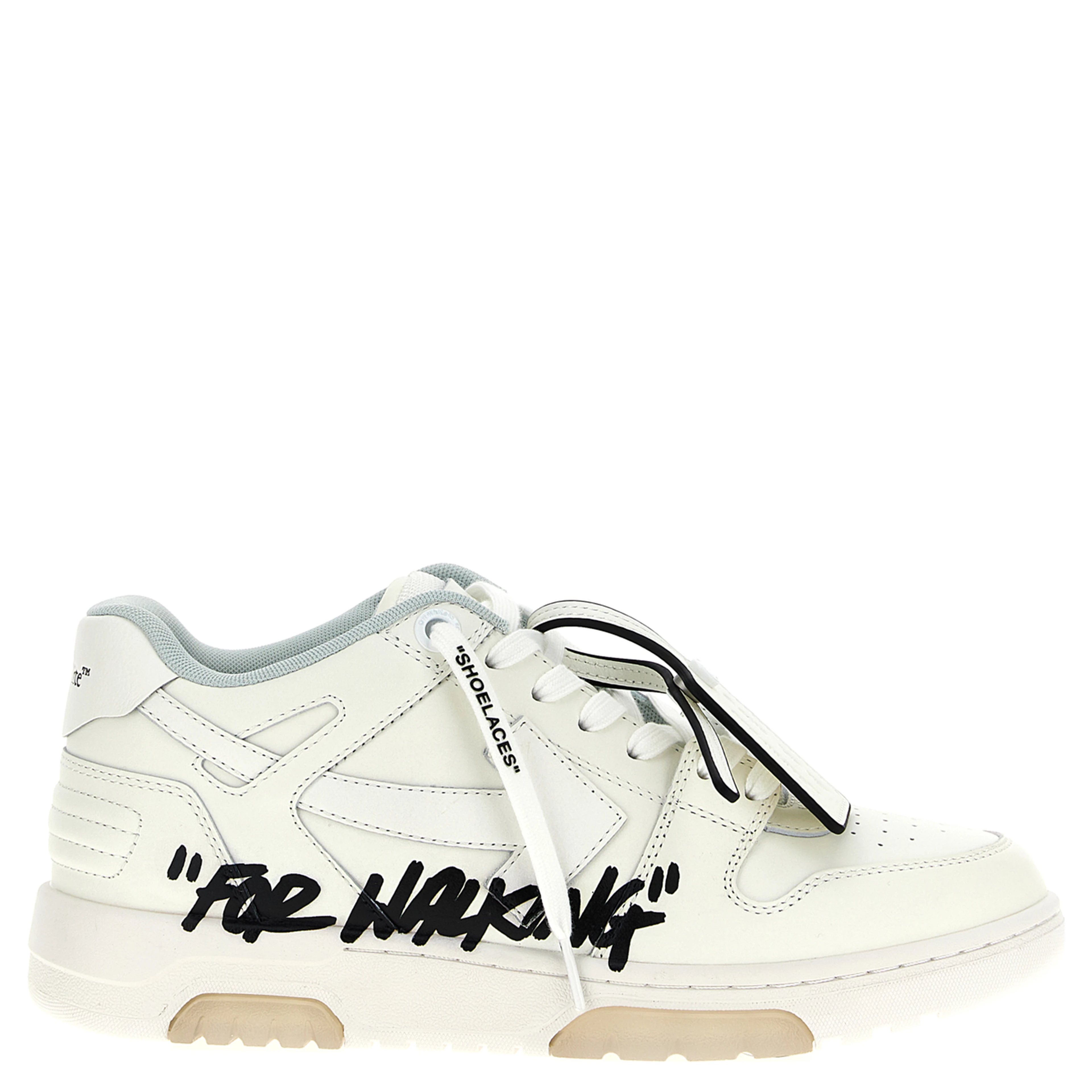 Bicolor Bovine Leather Sneakers