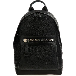 Black Calfskin Backpack
