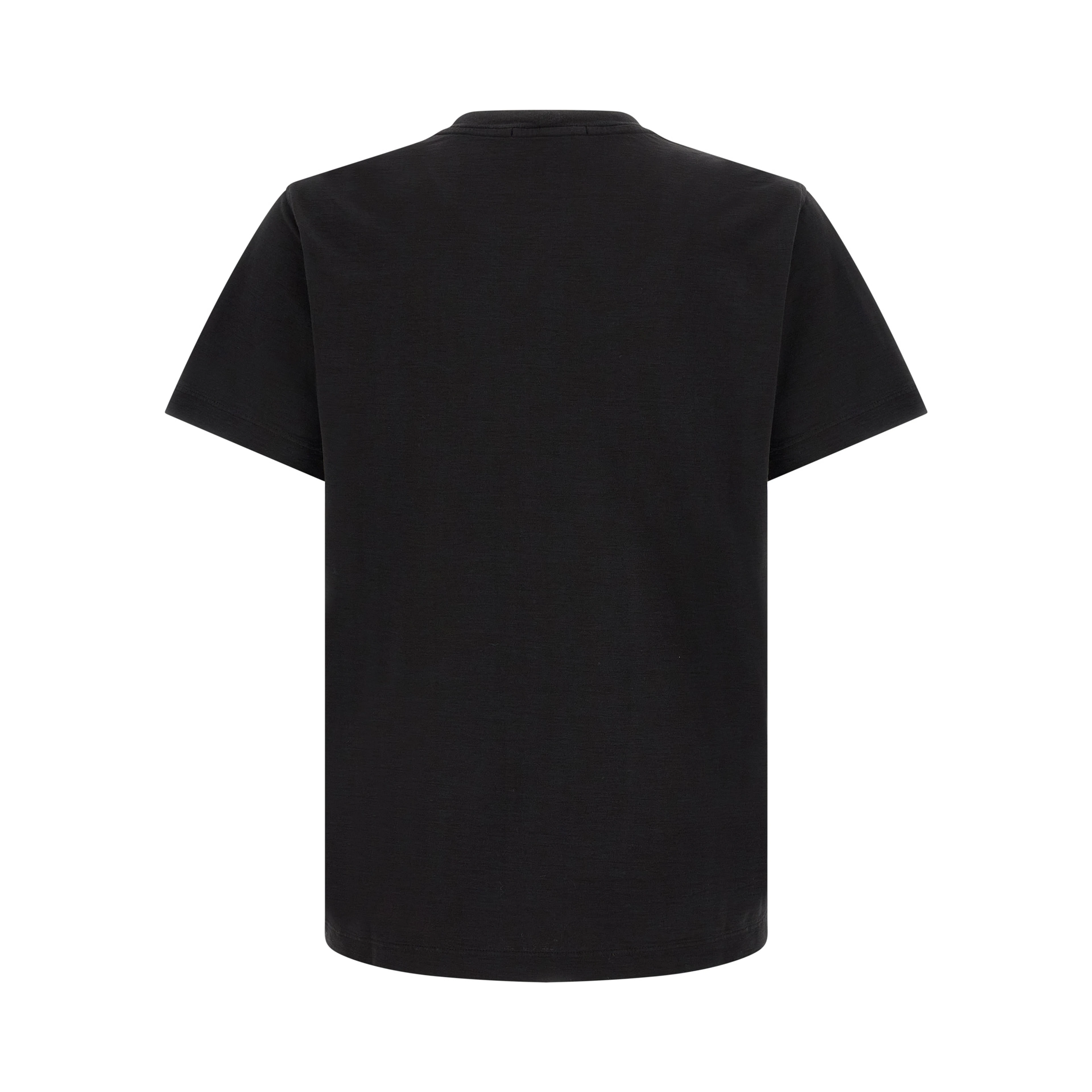 Black Cotton T-Shirt