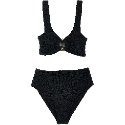 Black Nylon Bikini