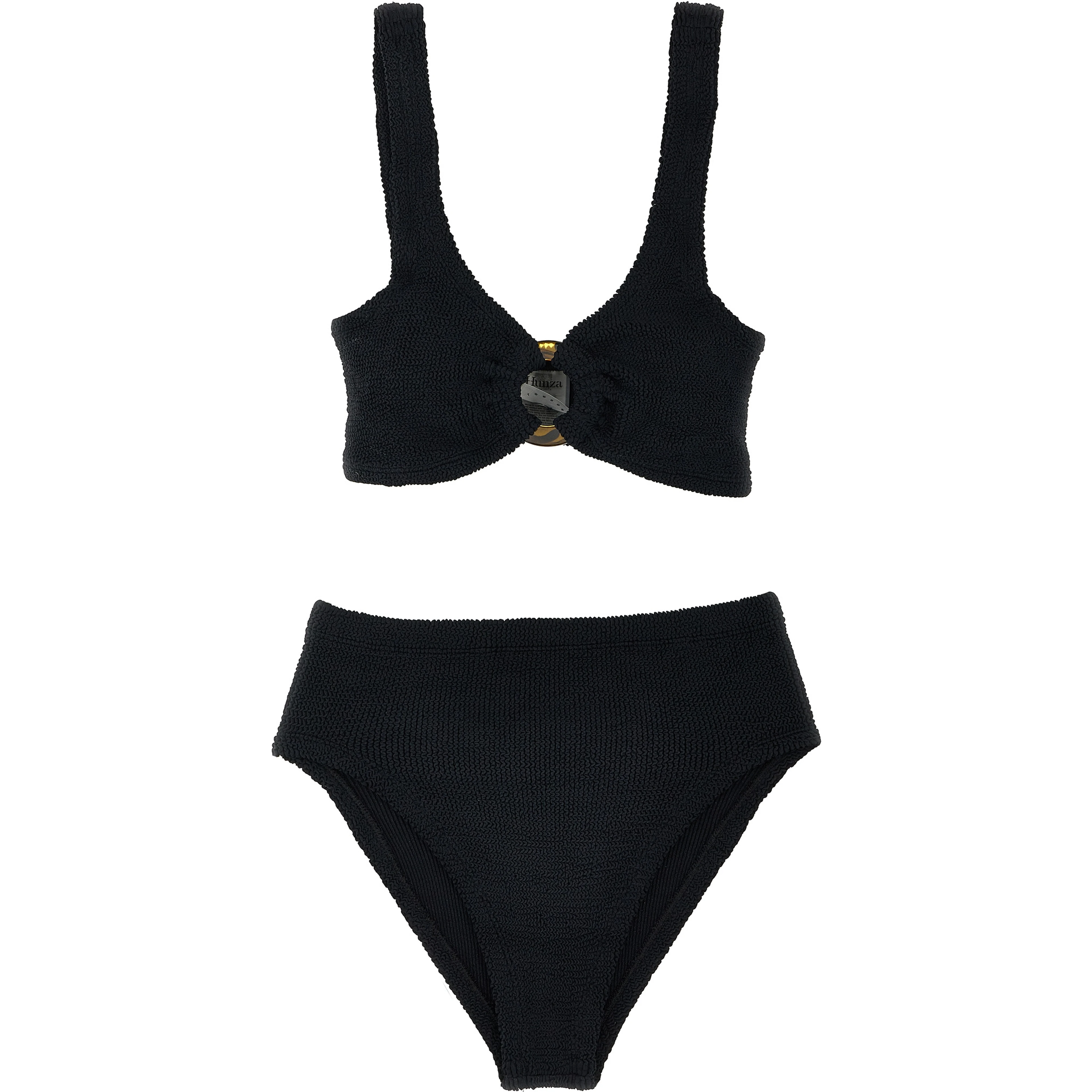 Black Nylon Bikini