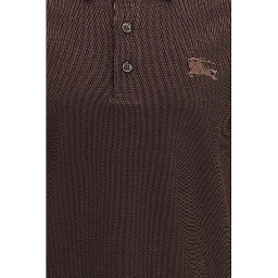 Brown Cotton Polo Shirt