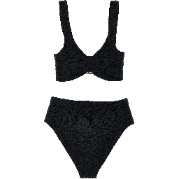 Black Nylon Bikini