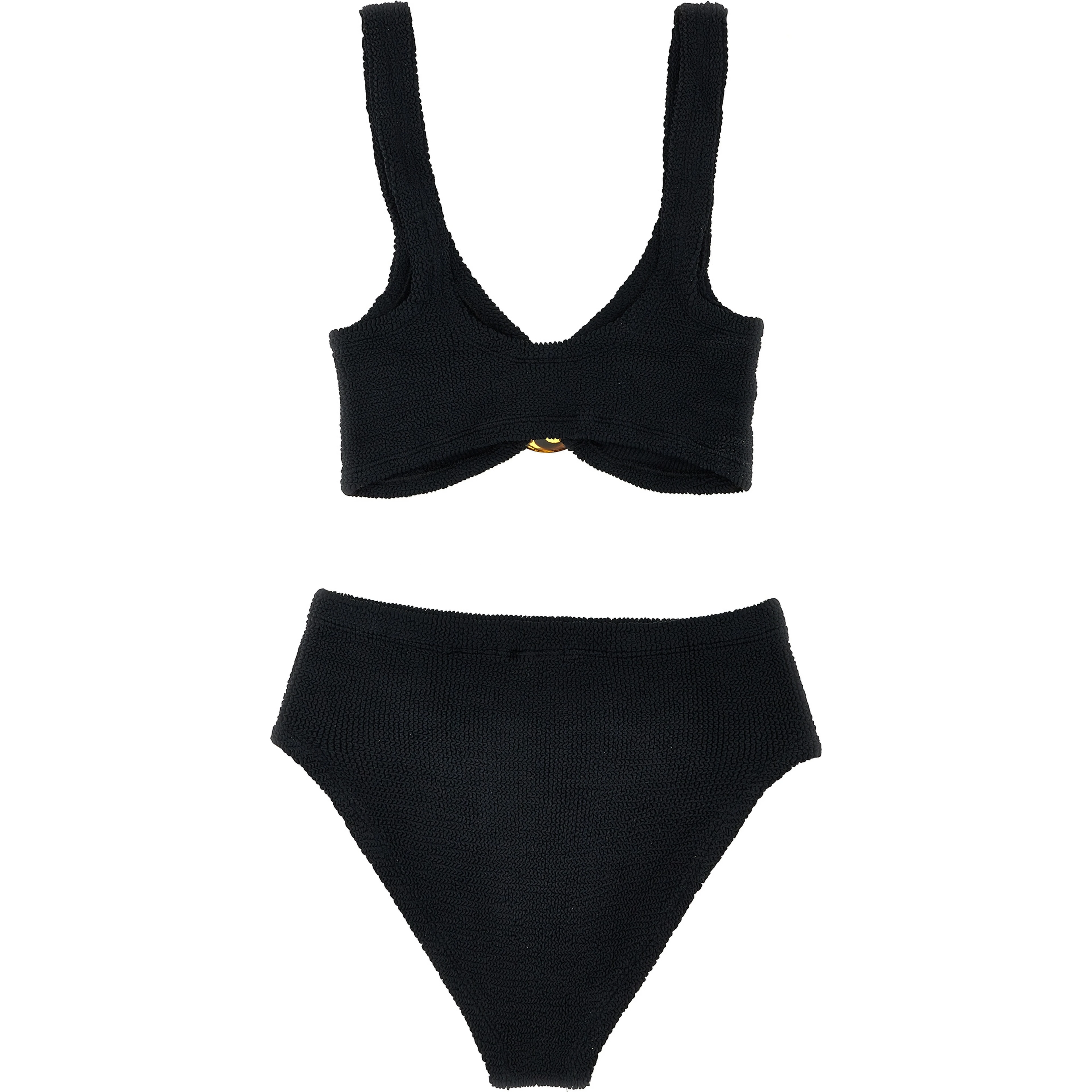 Black Nylon Bikini