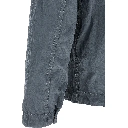 Gray Polyamide Blouse