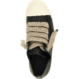 Bicolor Calfskin Low Top Sneakers