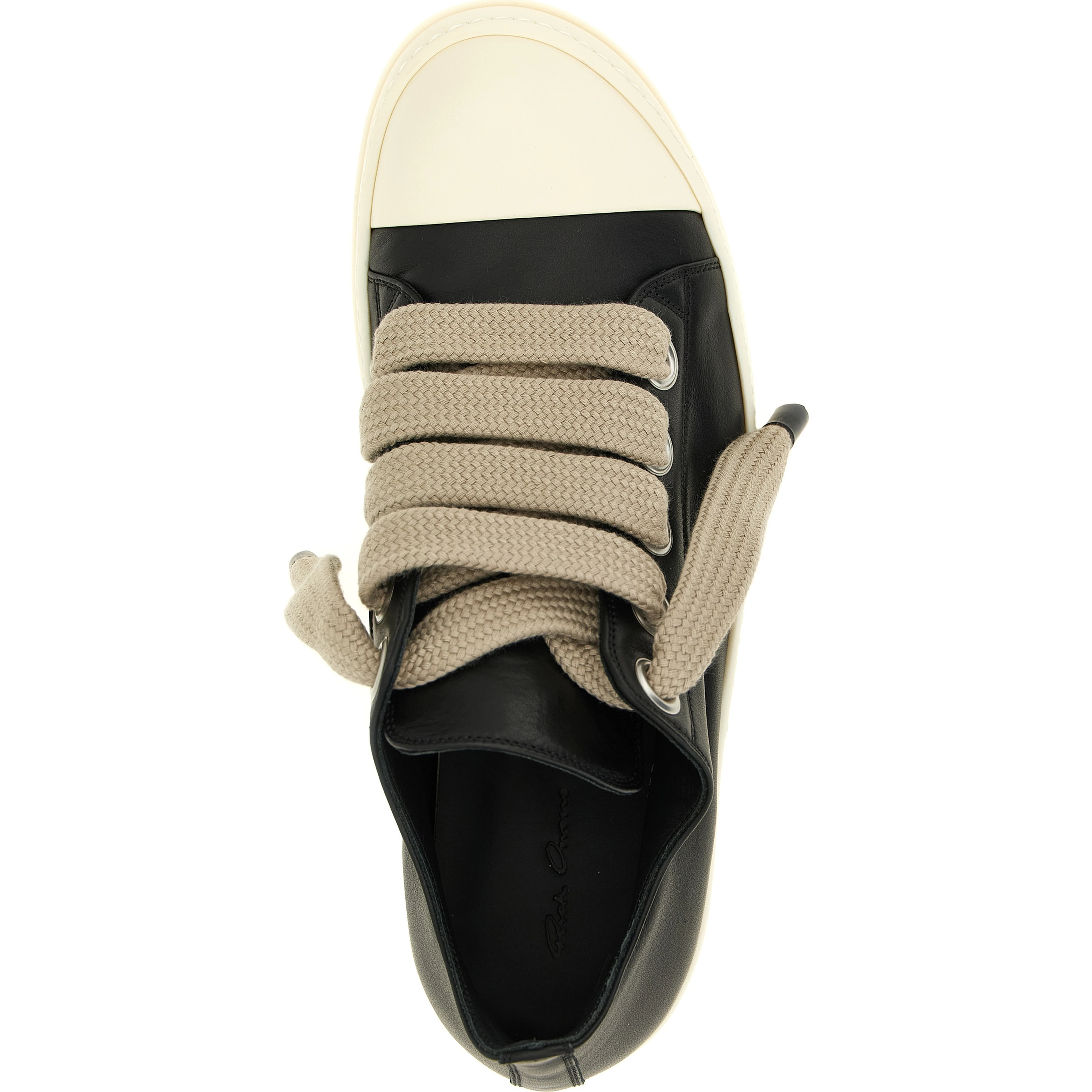 Bicolor Calfskin Low Top Sneakers