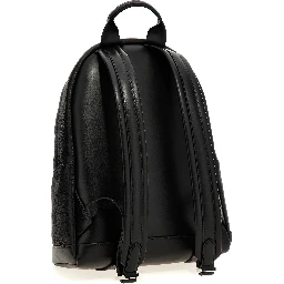 Black Calfskin Backpack