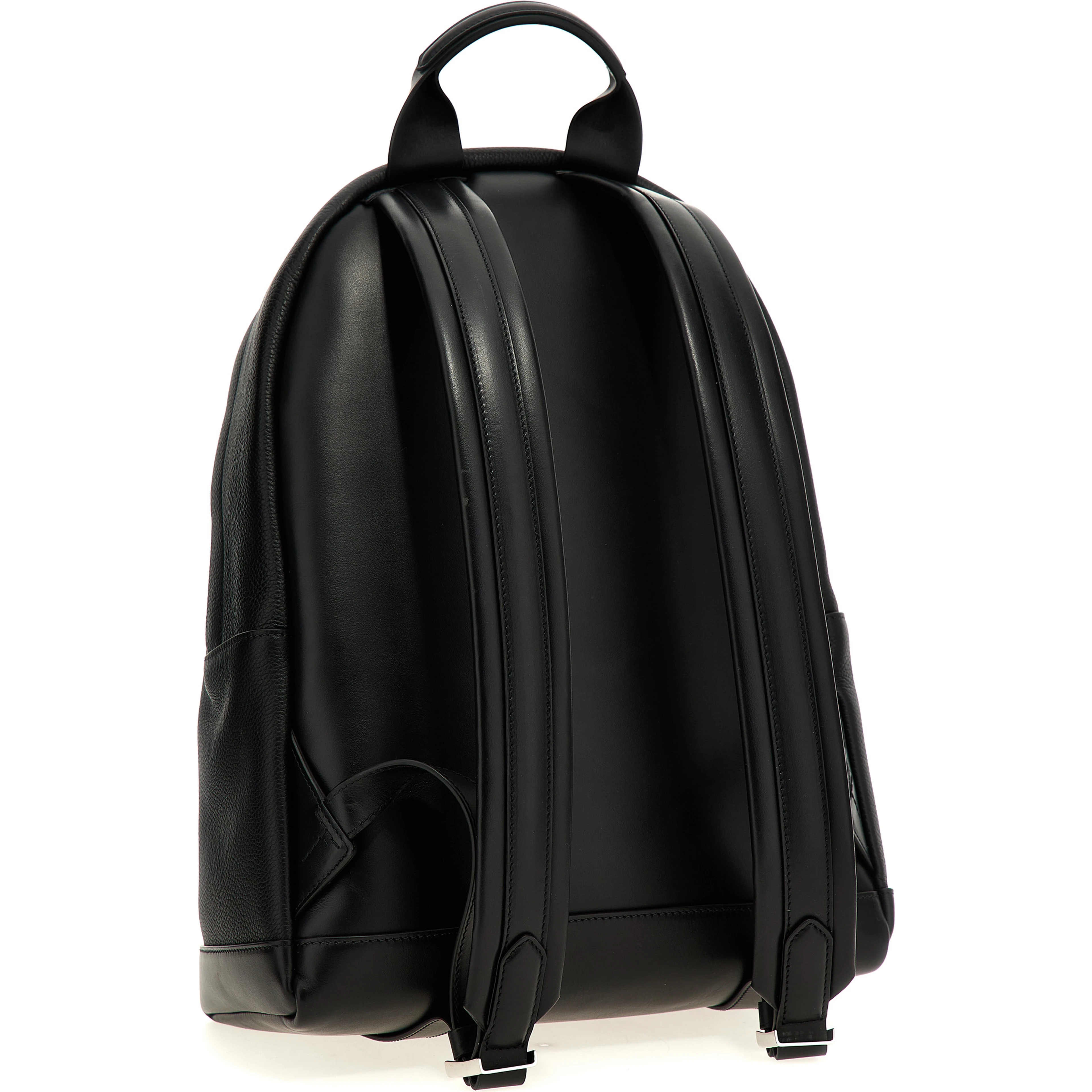 Black Calfskin Backpack