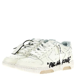 Bicolor Bovine Leather Sneakers