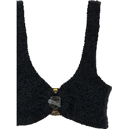 Black Nylon Bikini