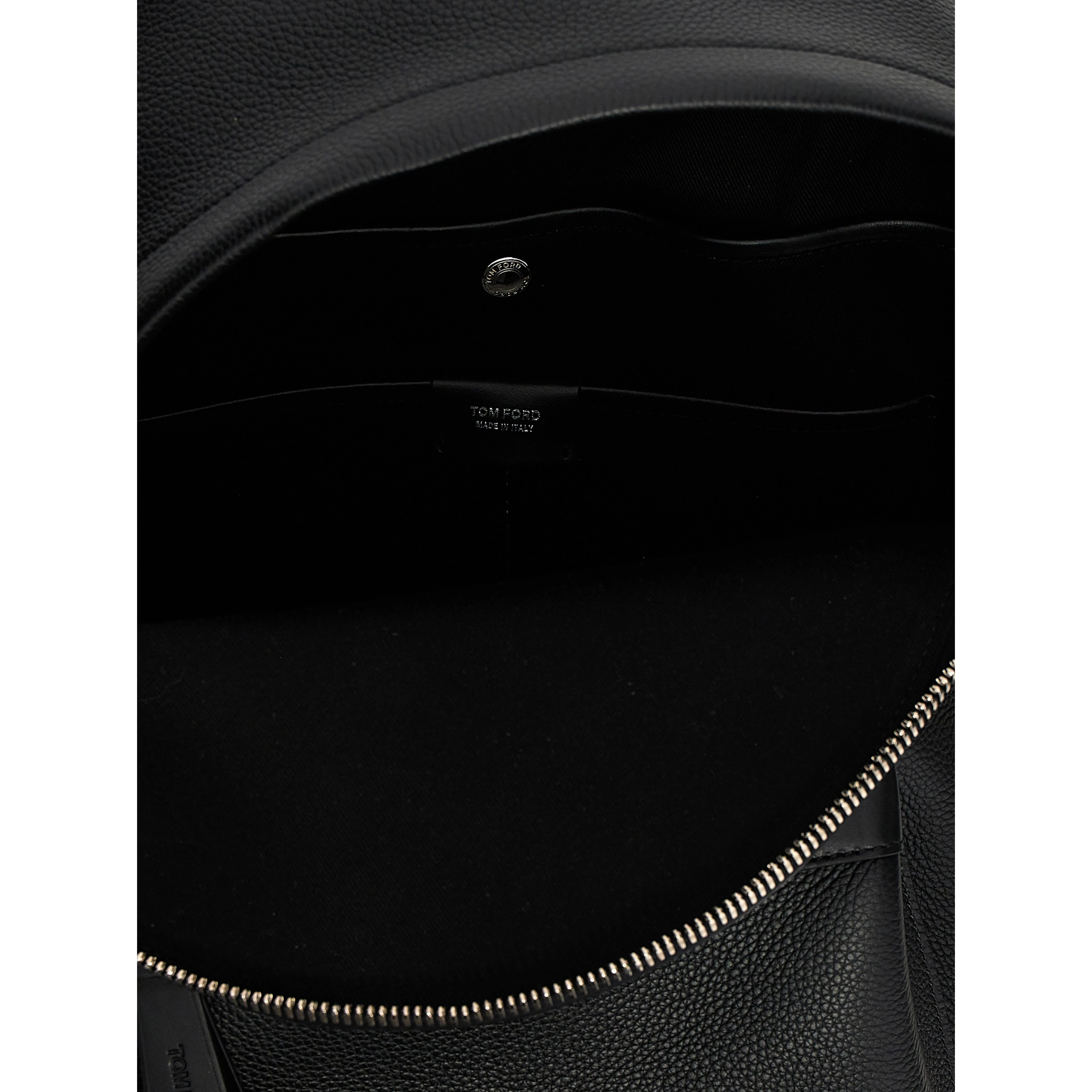 Black Calfskin Backpack