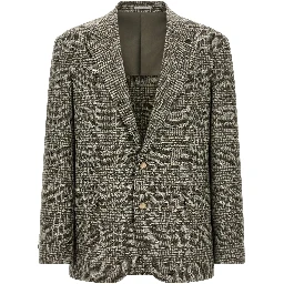 Bicolor Wool Blazer