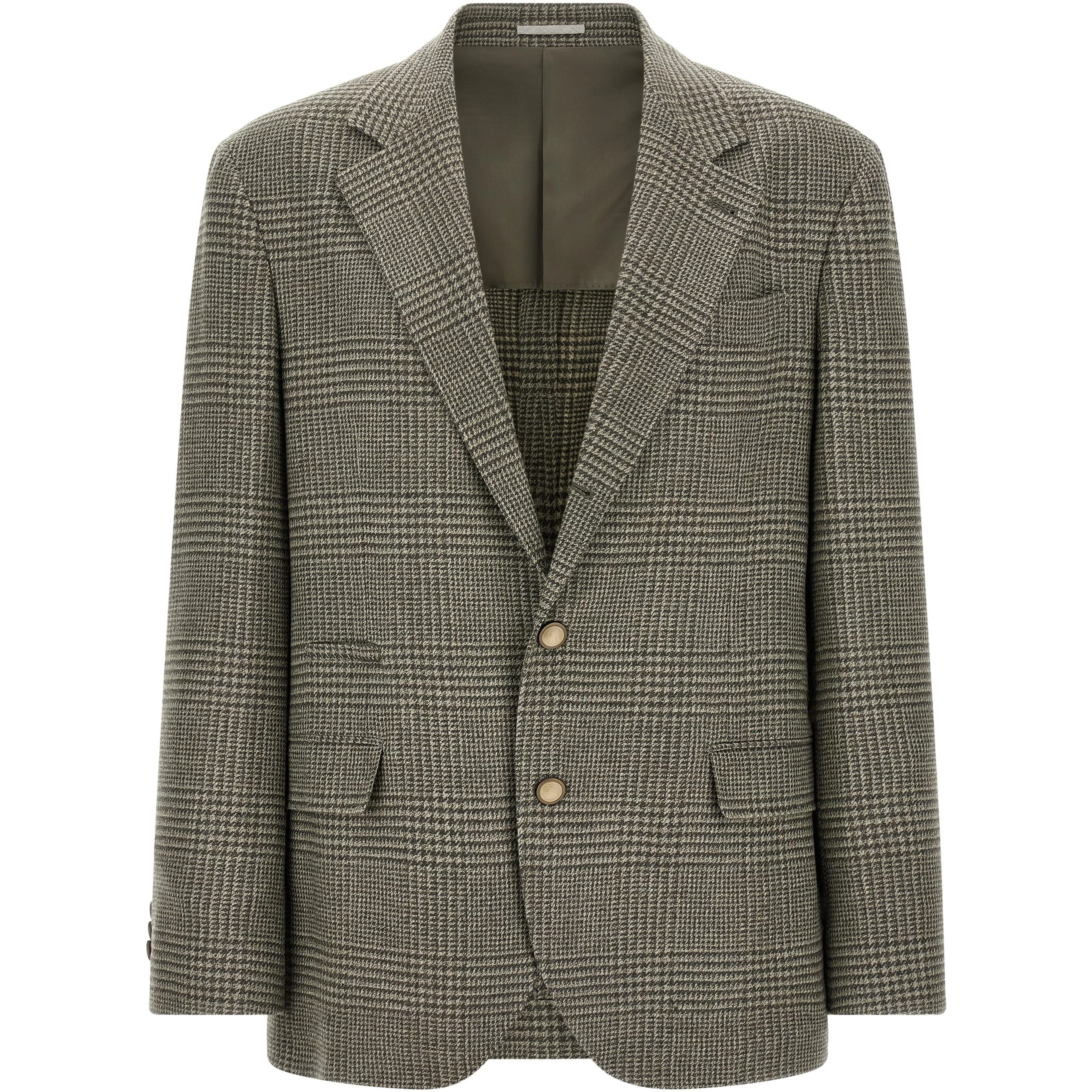 Bicolor Wool Blazer