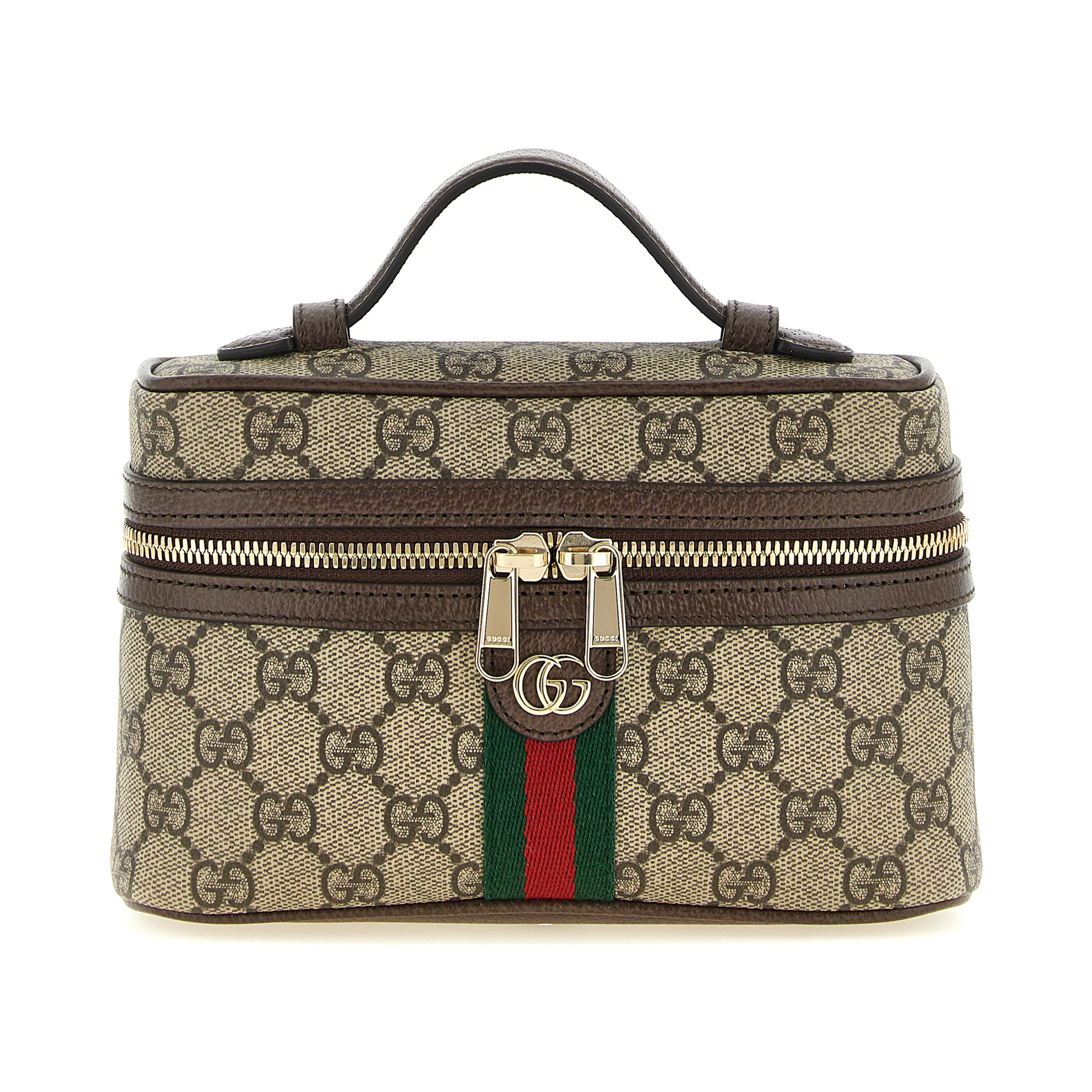 Beige Polyethylene Shoulder Bag