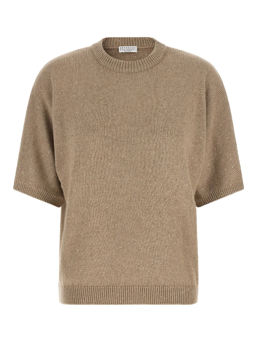 Beige Cashmere Cardigan