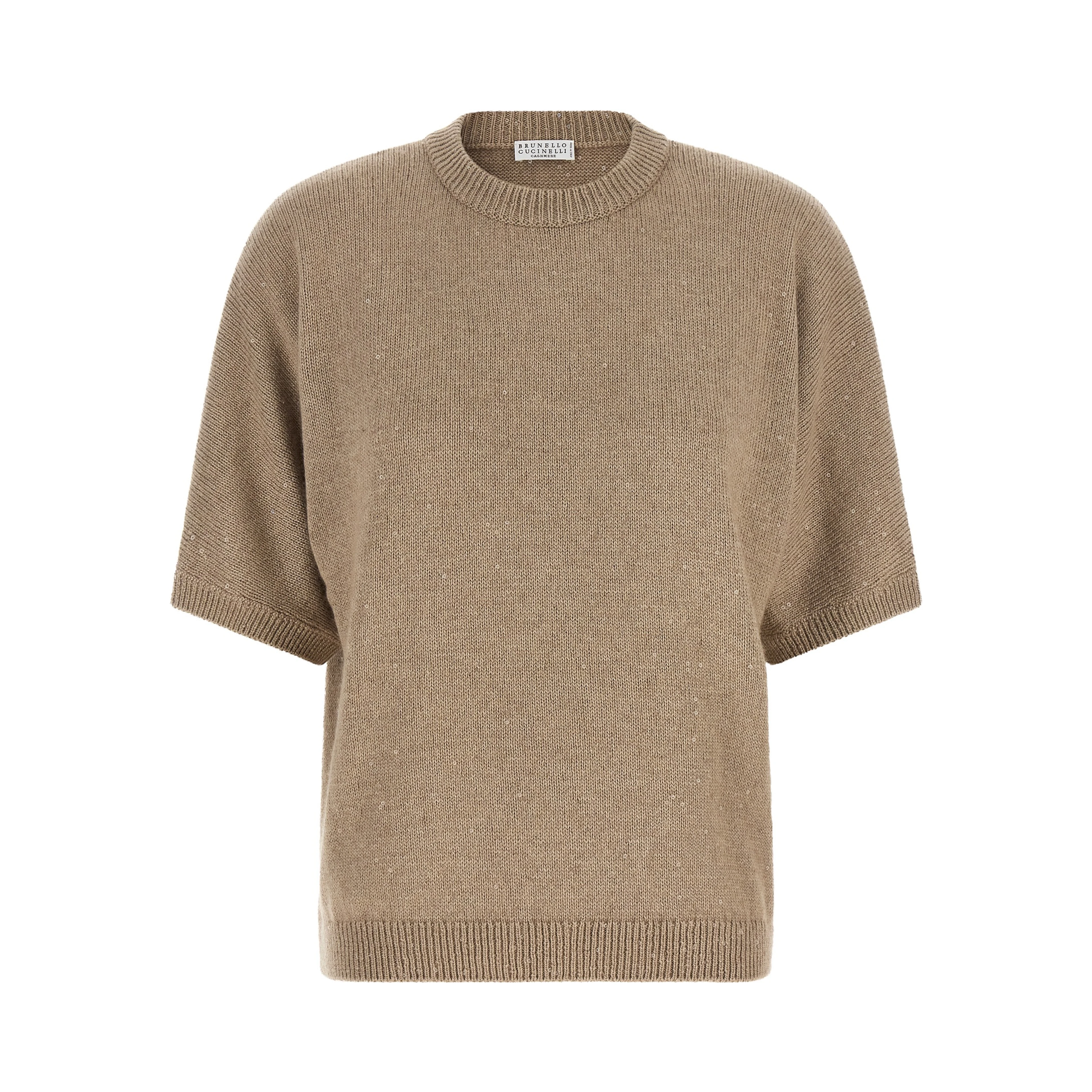 Beige Cashmere Cardigan