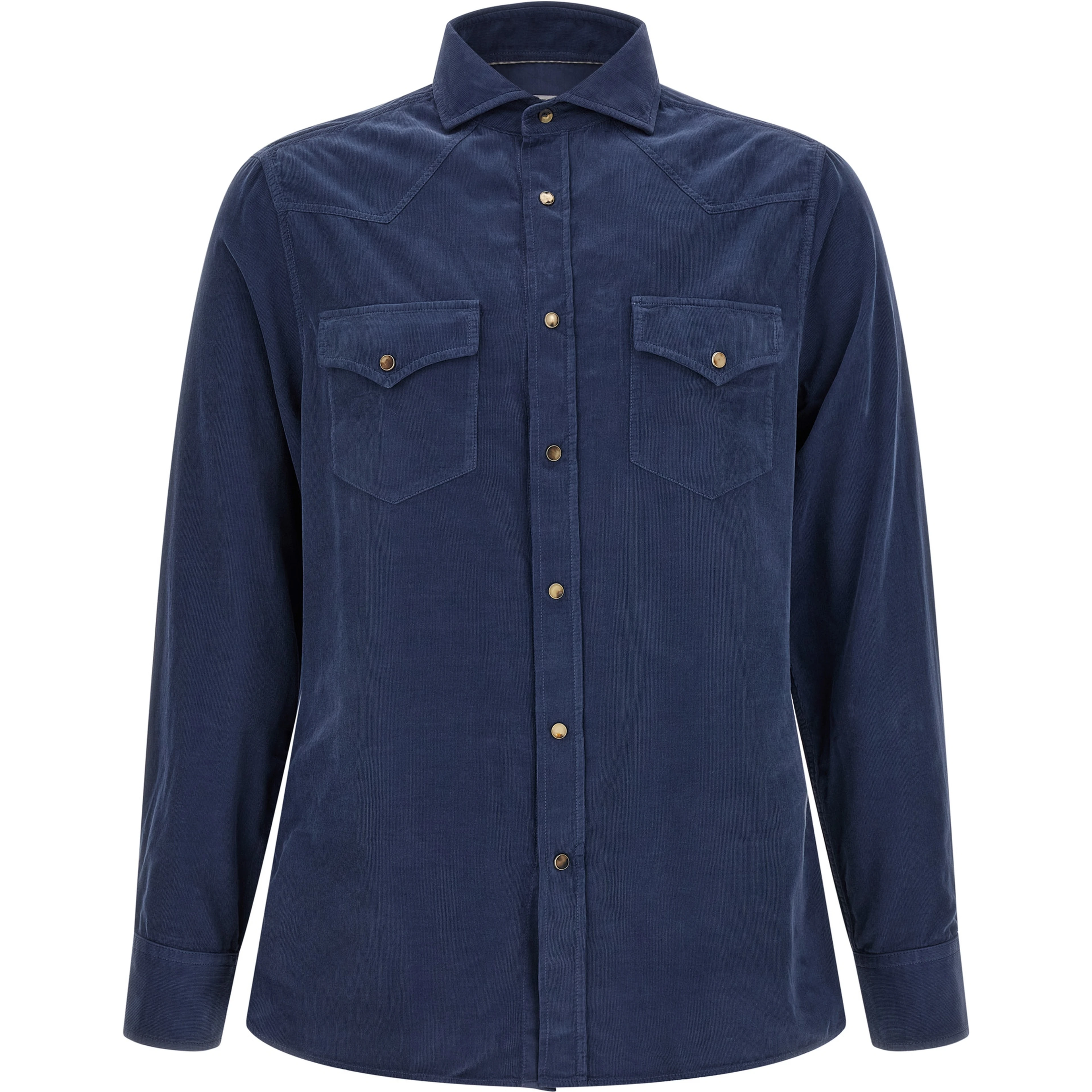 Blue Cotton Blouse