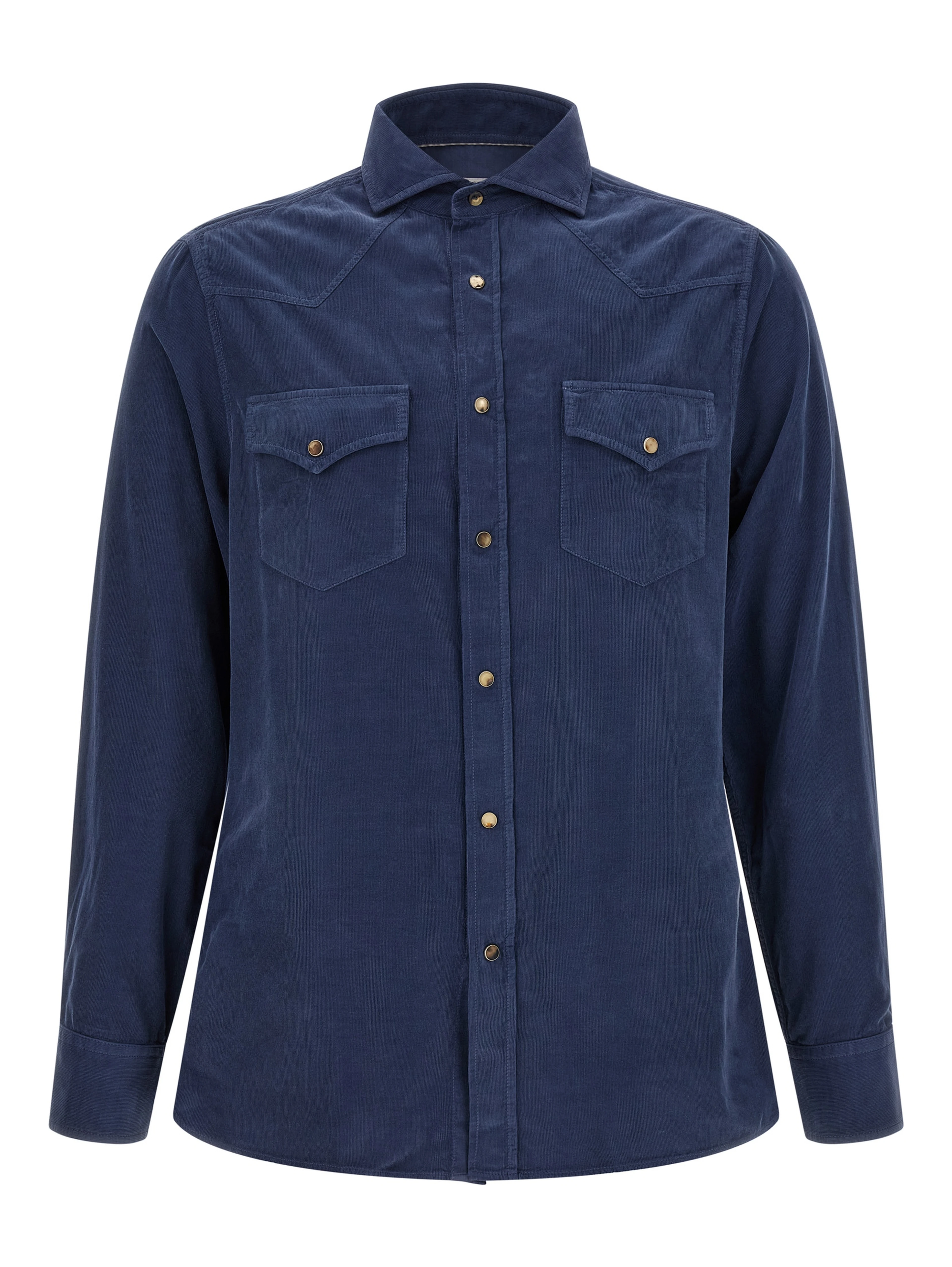 Blue Cotton Blouse
