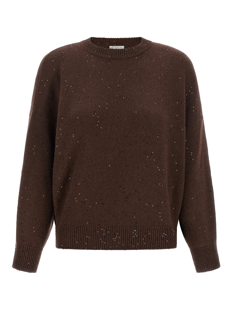 Brown Cashmere Cardigan