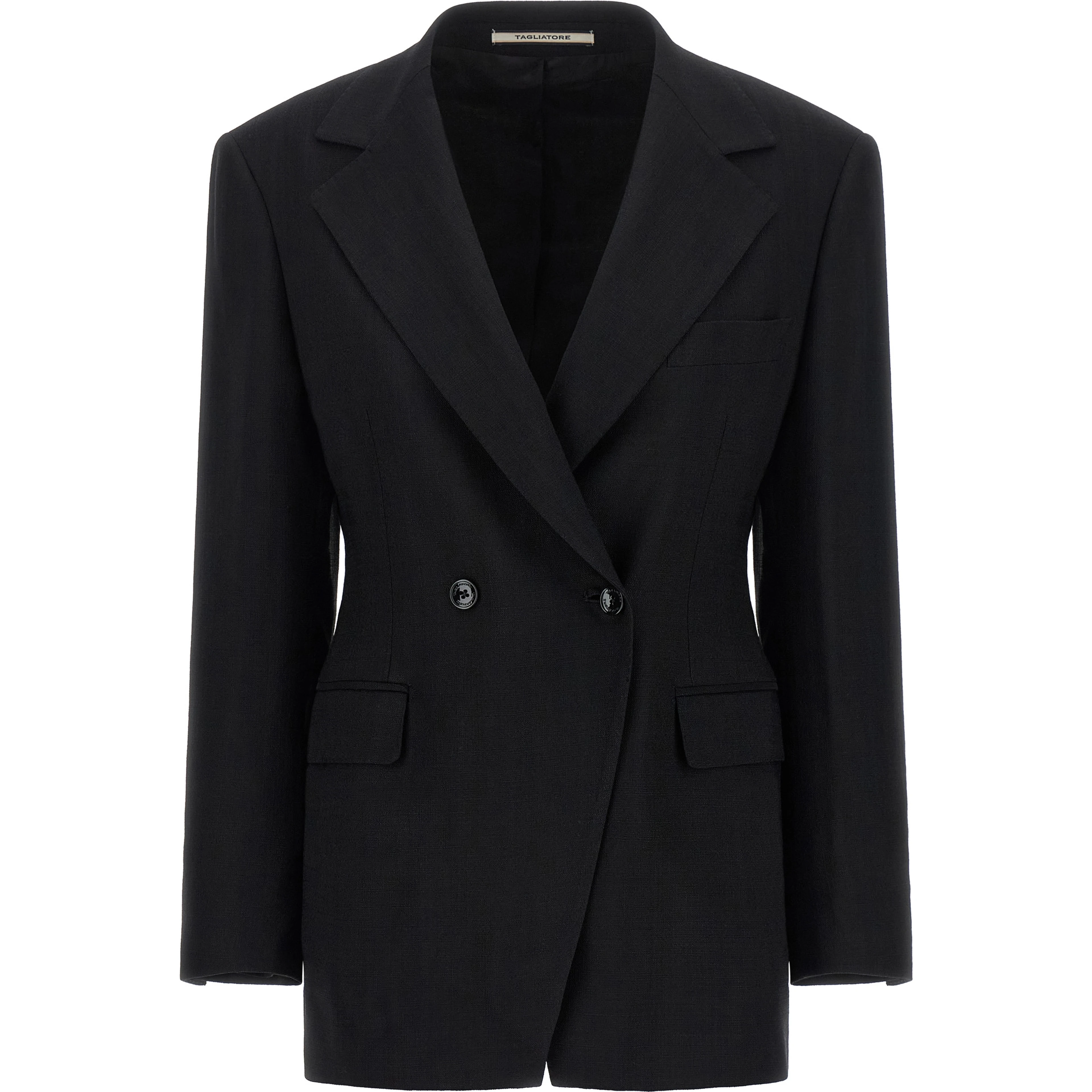 Black Viscose Blazer