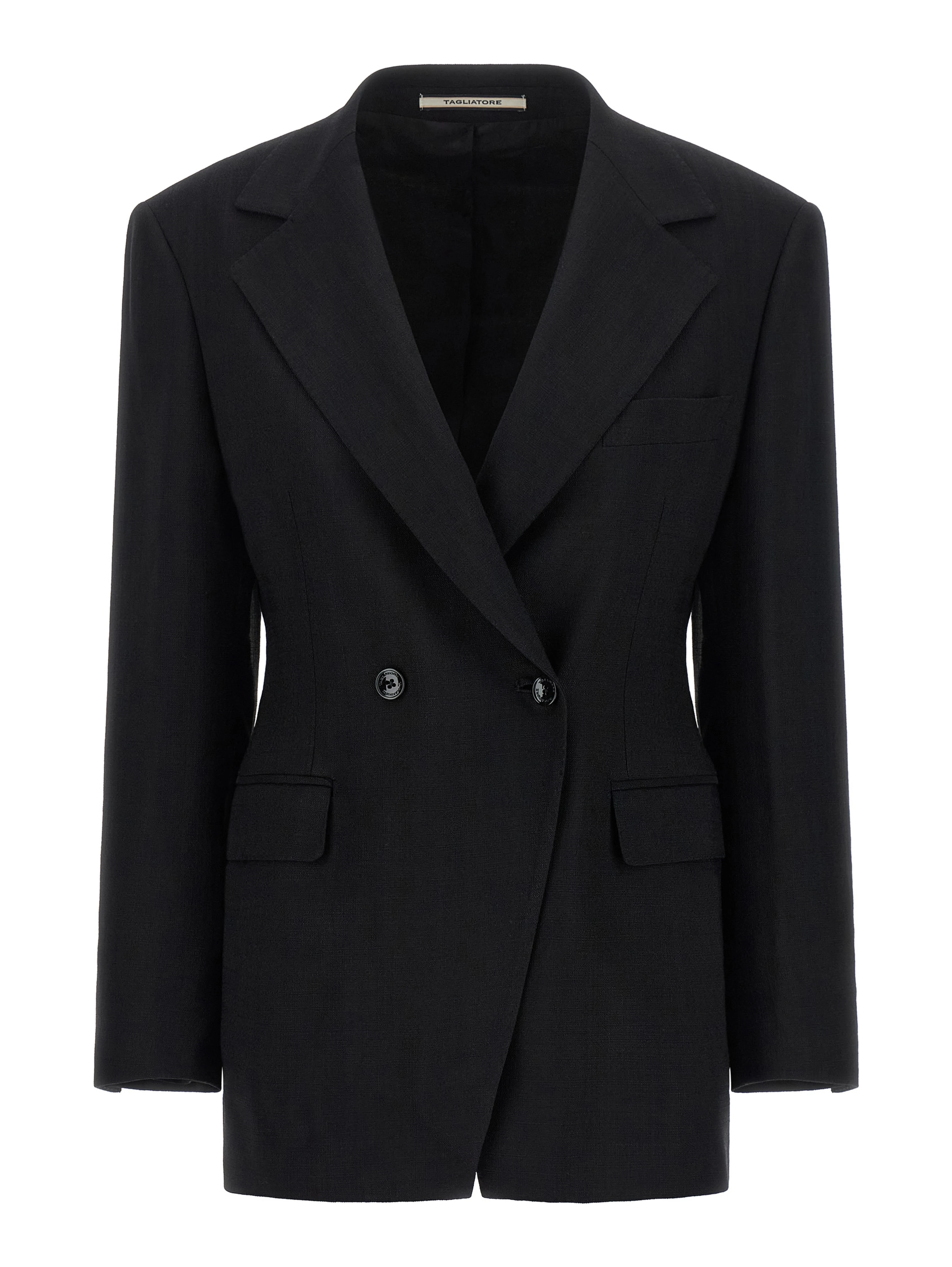 Black Viscose Blazer