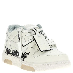 Bicolor Bovine Leather Sneakers