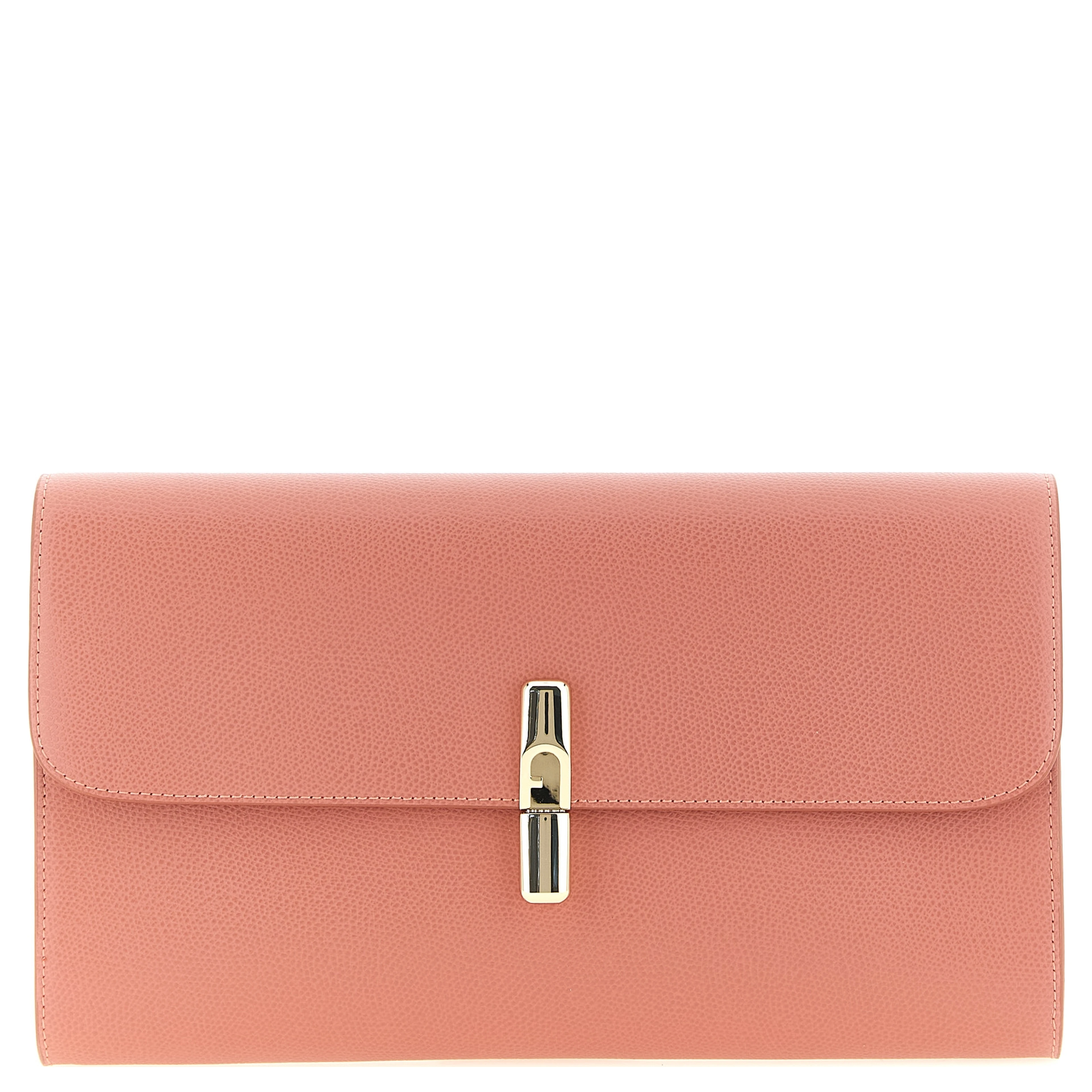 Multicolor Calfskin Clutch Bag
