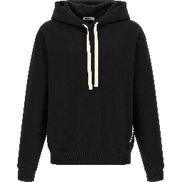Black Cotton Sweatshirt