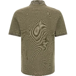 Bicolor Cotton Polo Shirt