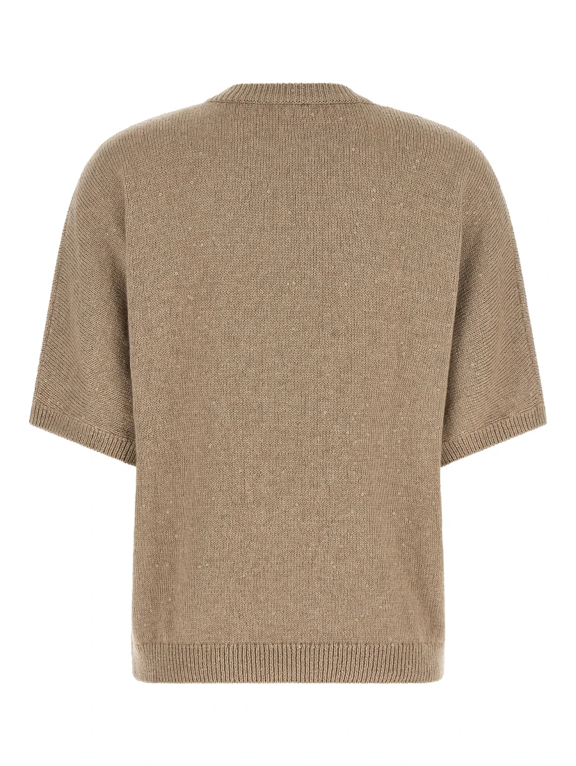 Beige Cashmere Cardigan