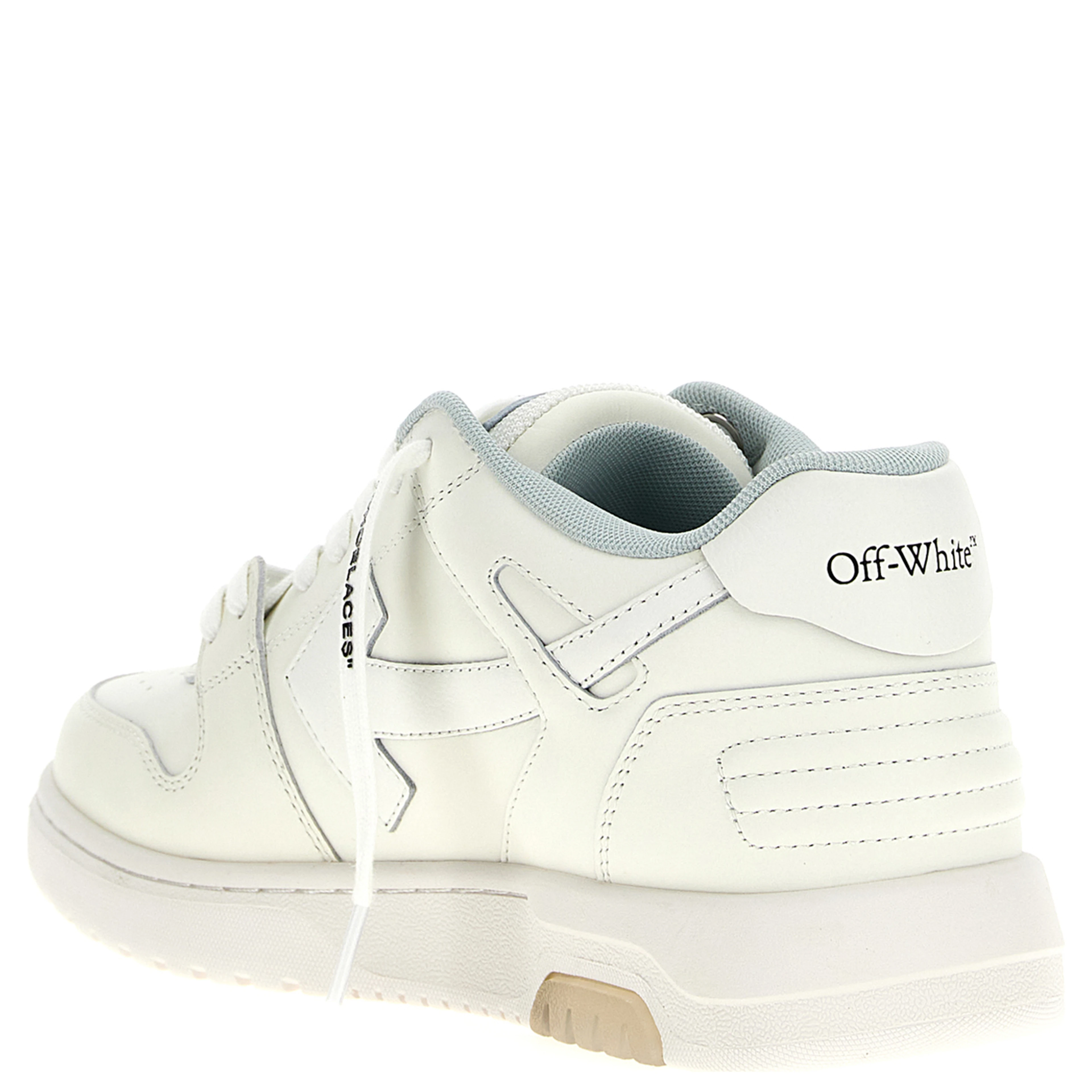 Bicolor Bovine Leather Sneakers