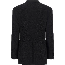 Black Viscose Blazer