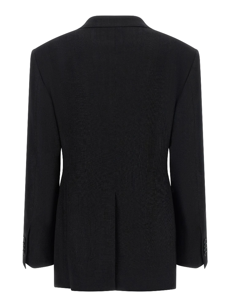 Black Viscose Blazer alternative