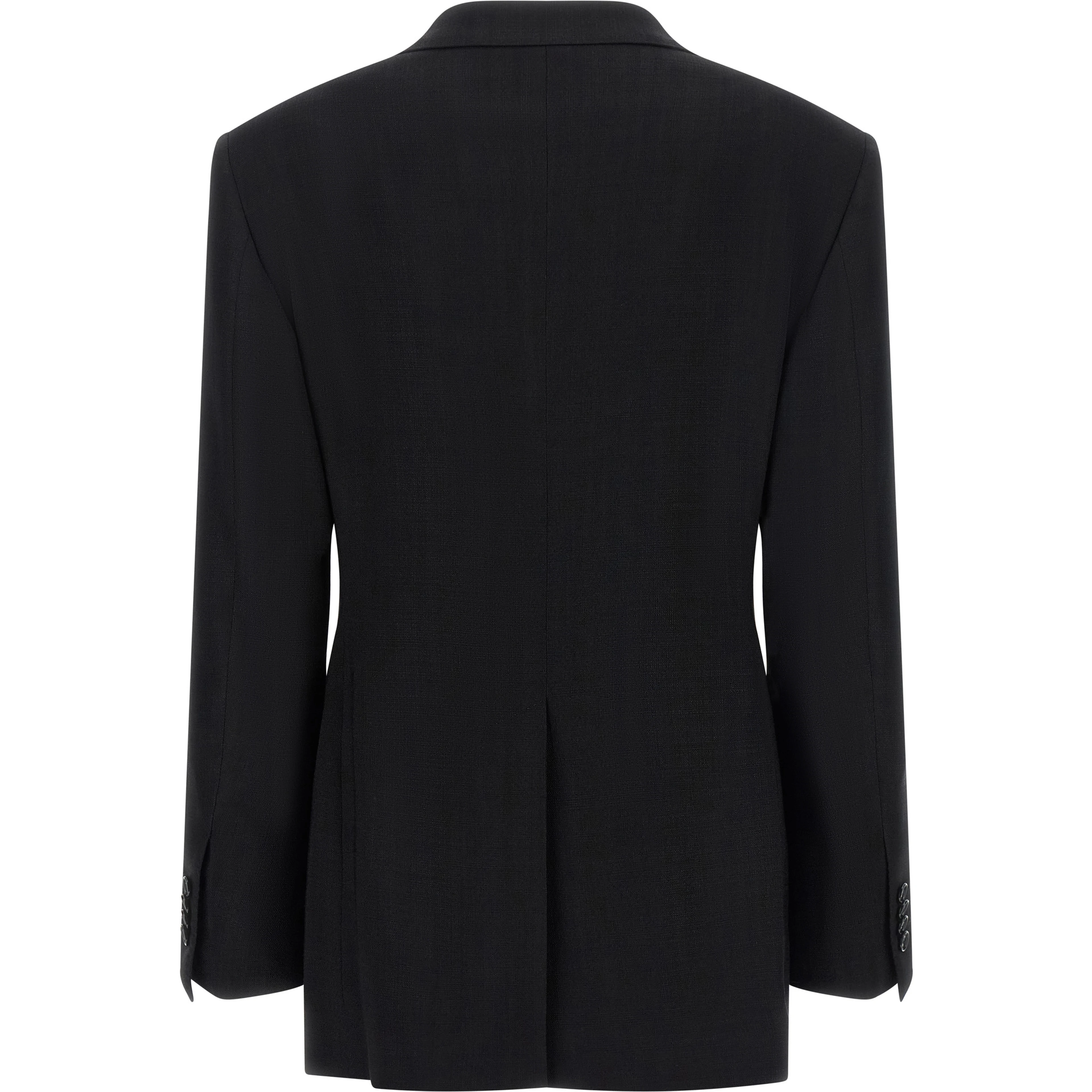 Black Viscose Blazer