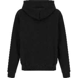 Black Cotton Sweatshirt