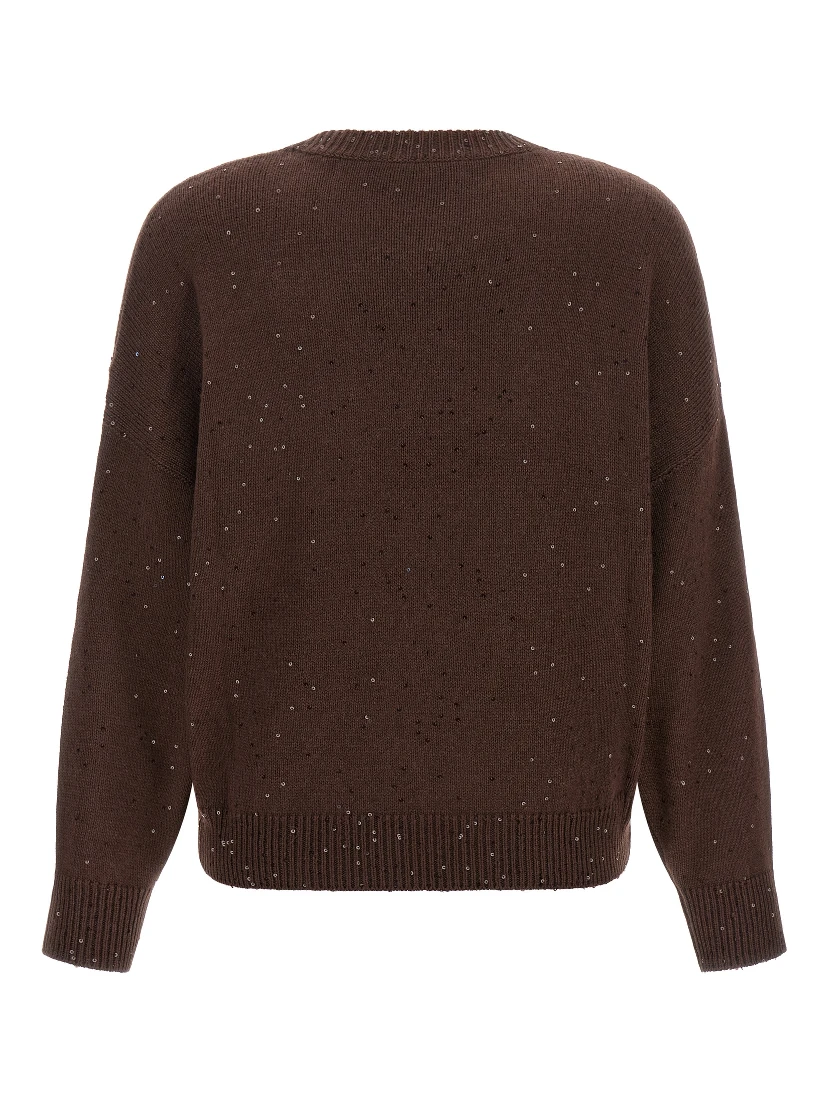 Brown Cashmere Cardigan