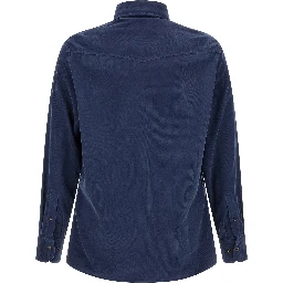 Blue Cotton Blouse