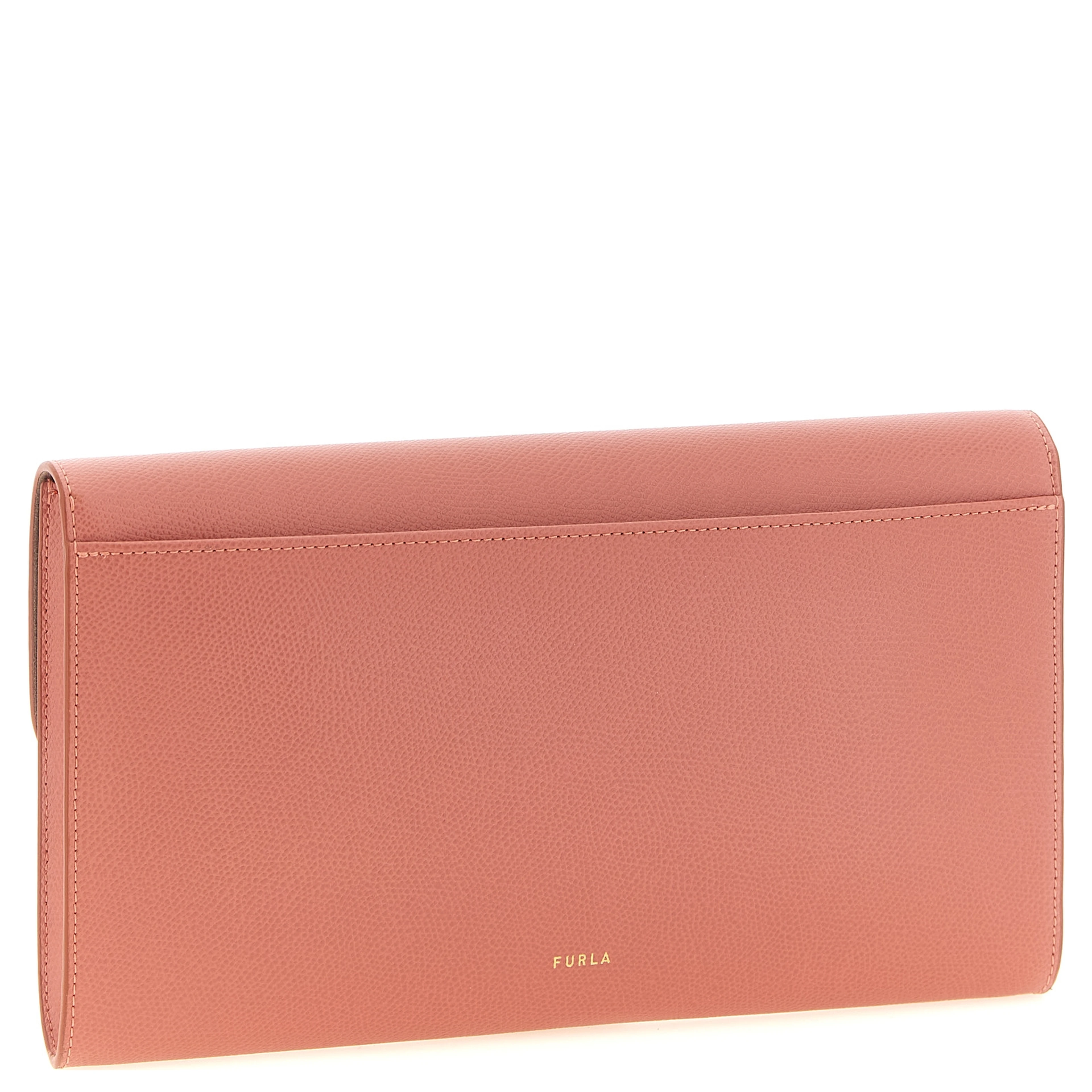 Multicolor Calfskin Clutch Bag