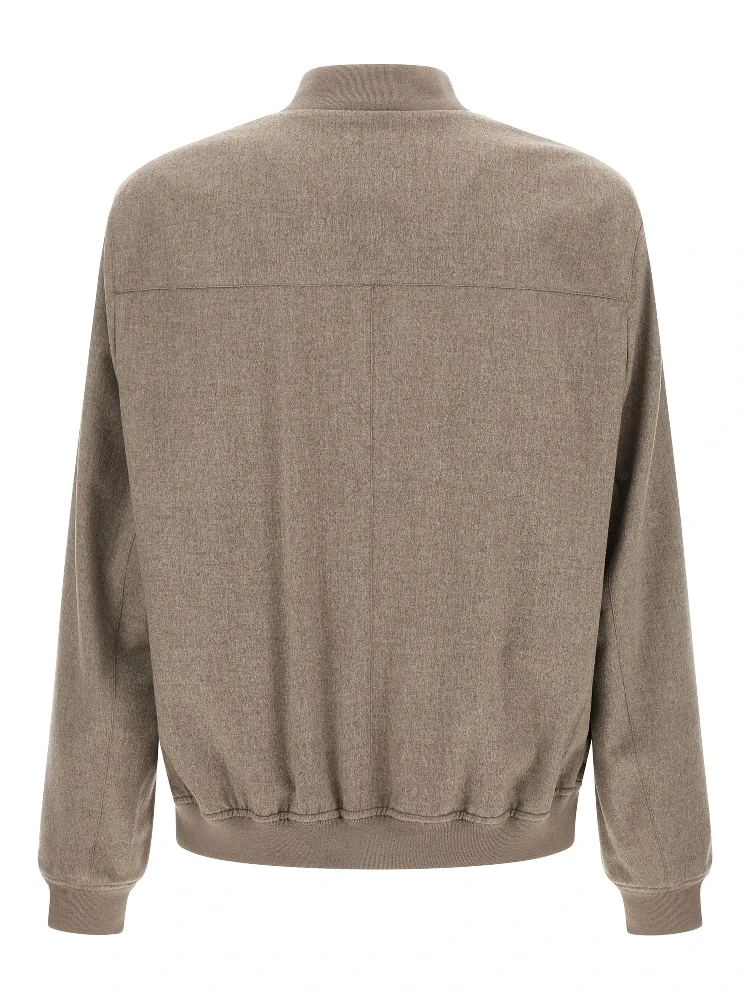 Gray Cashmere Bomber alternative