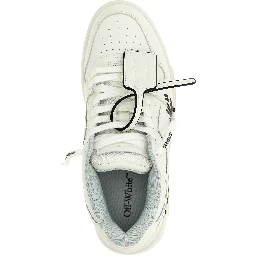 Bicolor Bovine Leather Sneakers