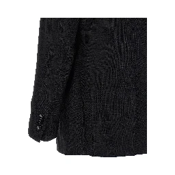 Black Viscose Blazer