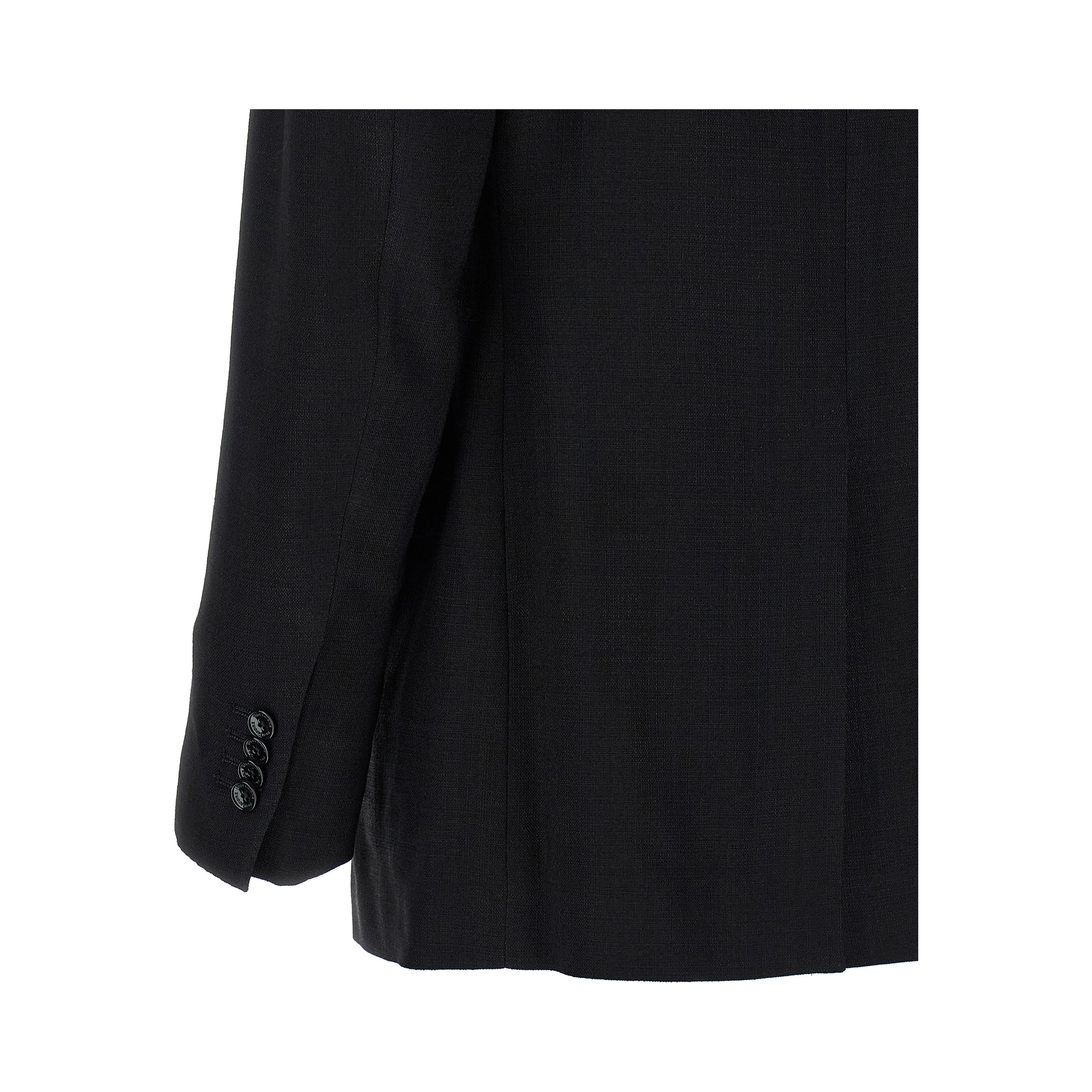 Black Viscose Blazer