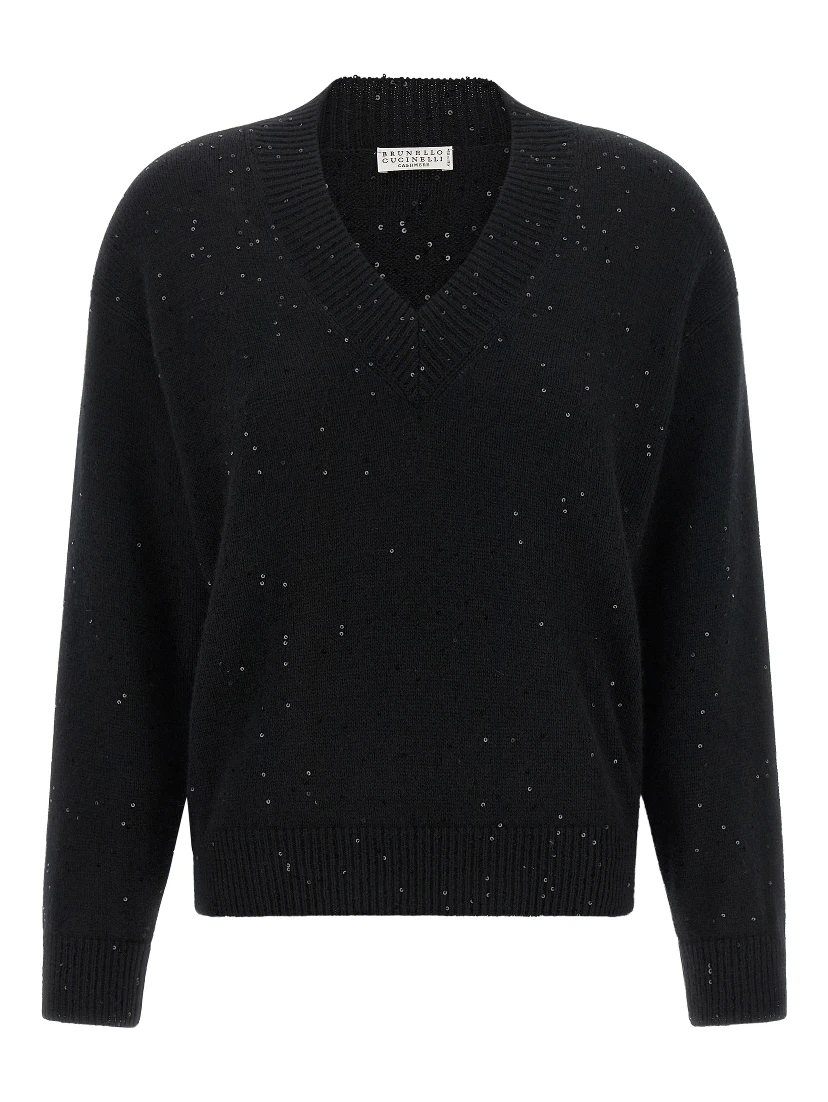 Black Cashmere Cardigan