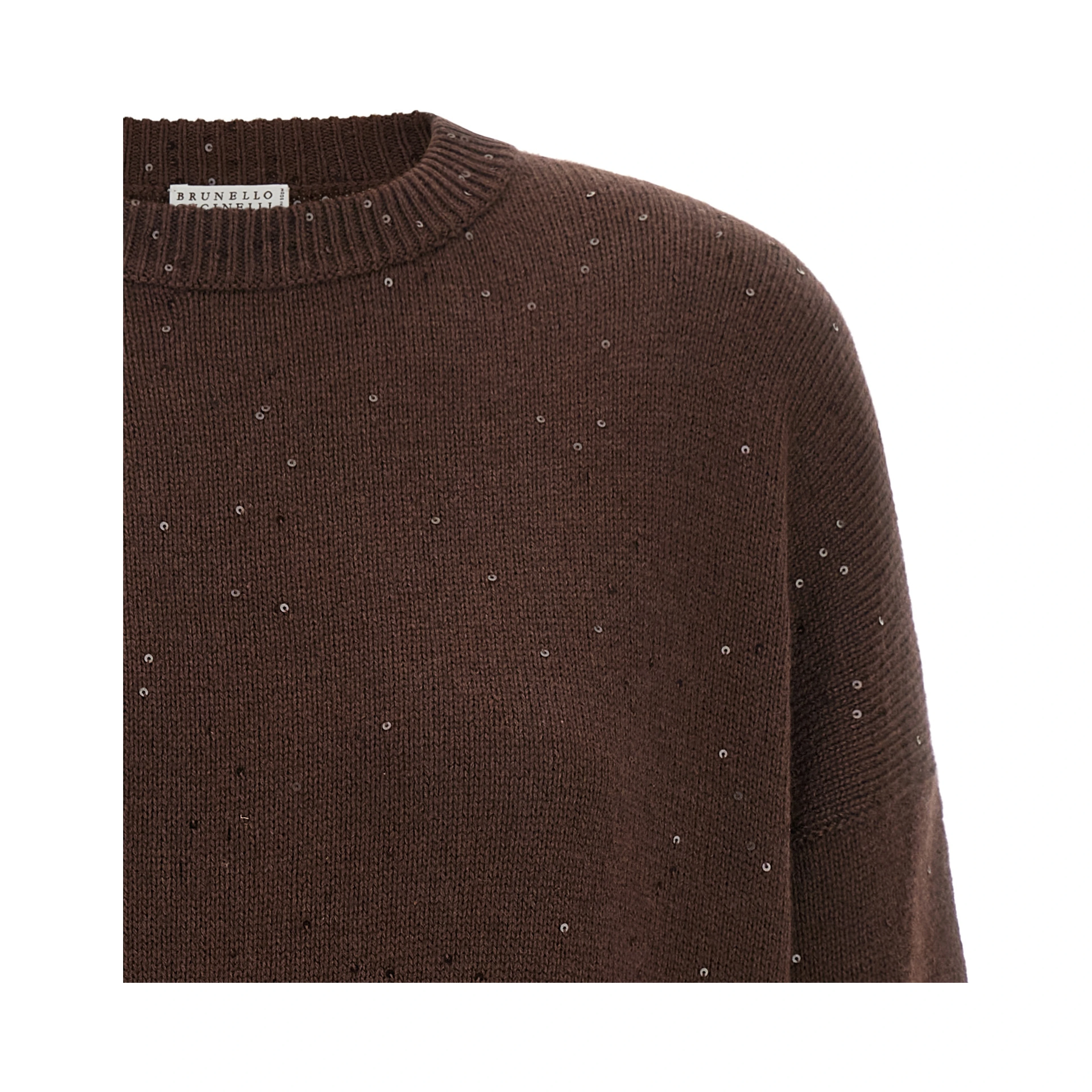 Brown Cashmere Cardigan