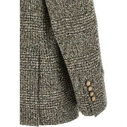Bicolor Wool Blazer
