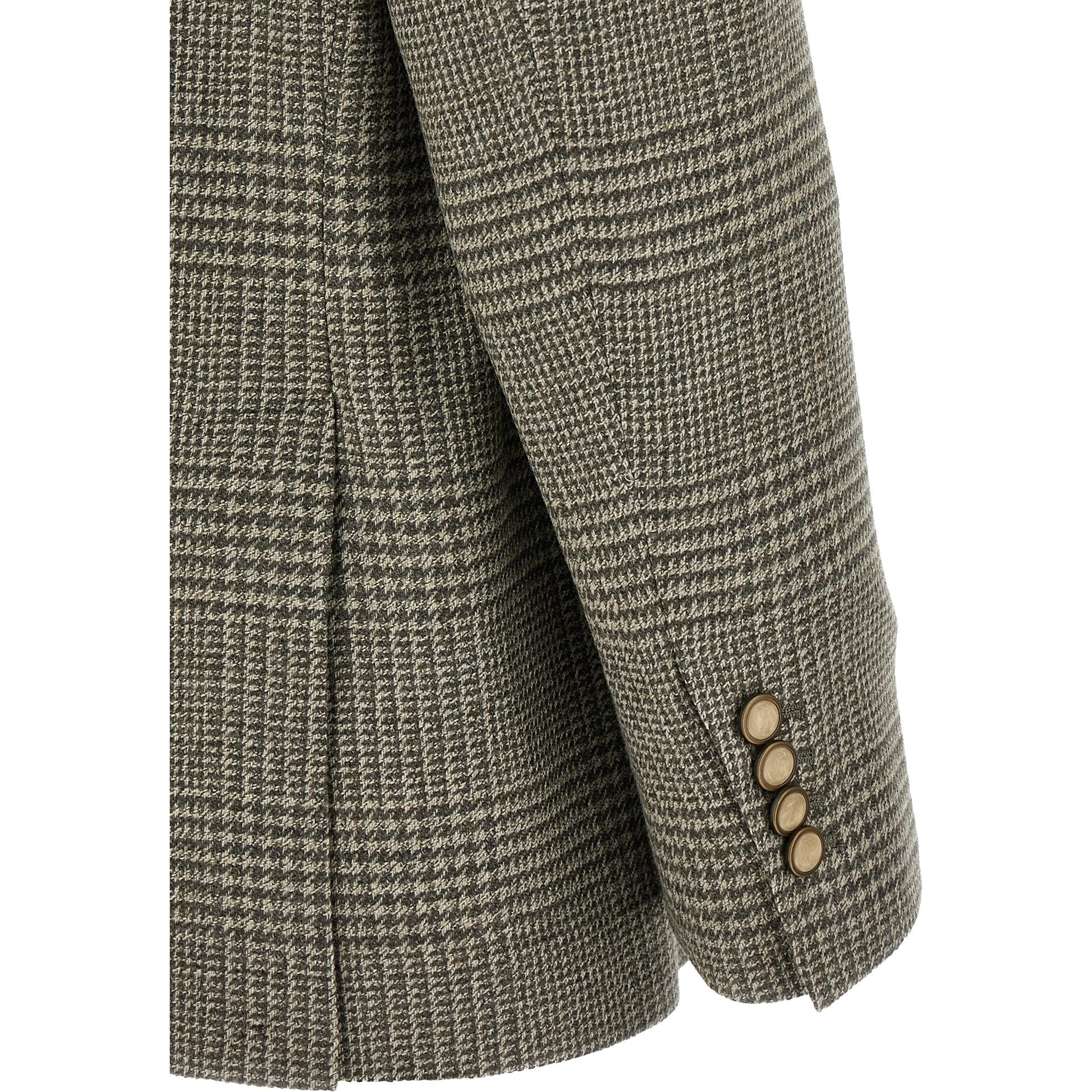 Bicolor Wool Blazer