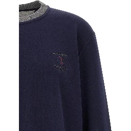Blue Cotton Sweatshirt